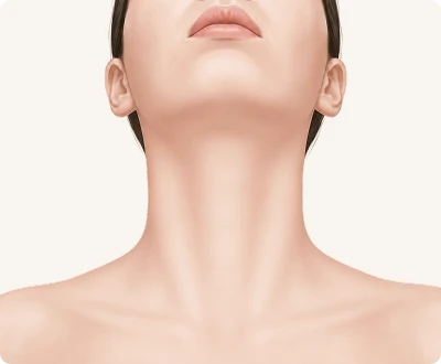 턱선 확인 및 봉합